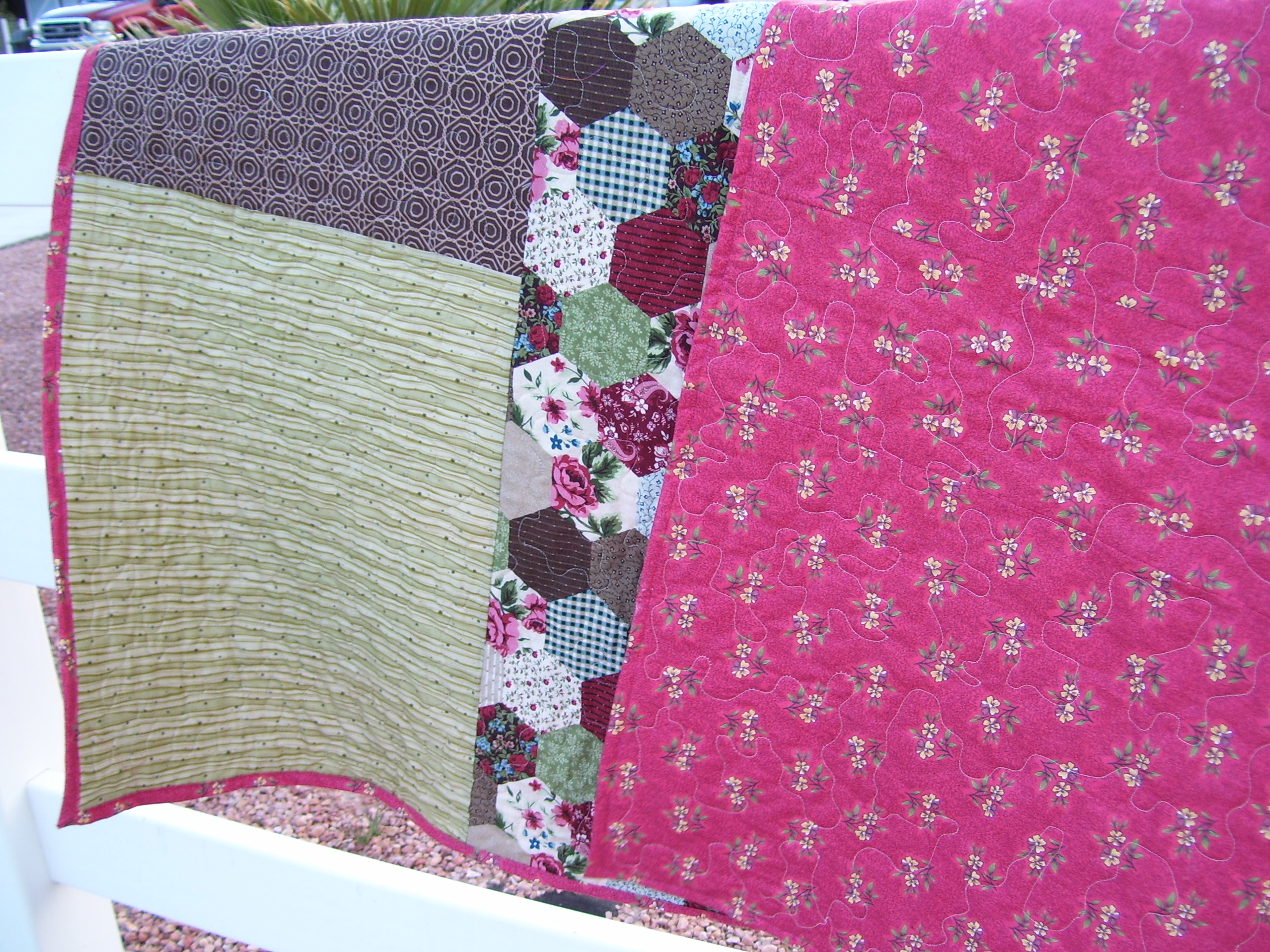 Heirloom Handmade Lap Quilt on Luulla