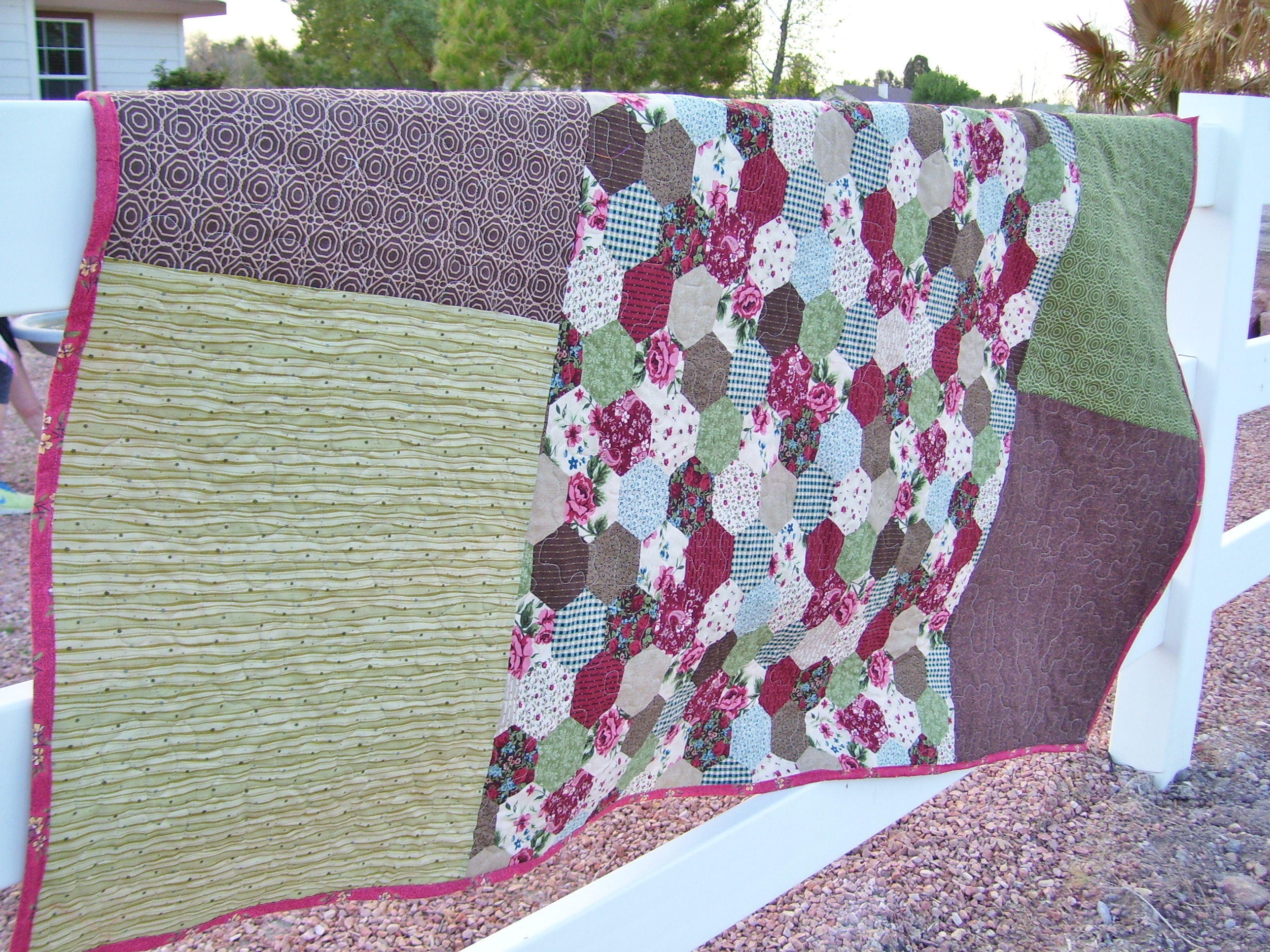 Heirloom Handmade Lap Quilt on Luulla